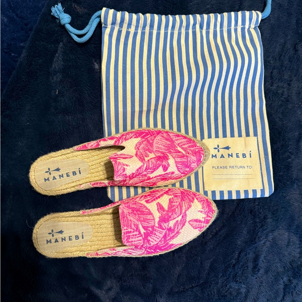 Brand New! Pink Mules size 41 (European)